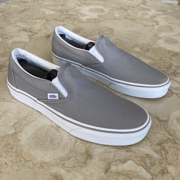 Vans Classic Slip-On 'Wild Dove' Grey Unisex - Picture 1 of 10